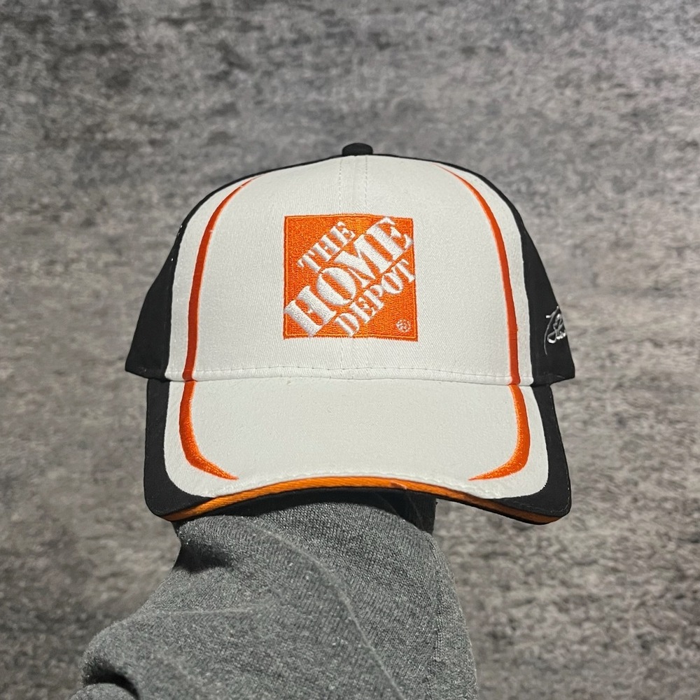 Vintage Tony Stewart Home Depot Racing‎ Hat Cap Embroidered NASCAR Racing NEW